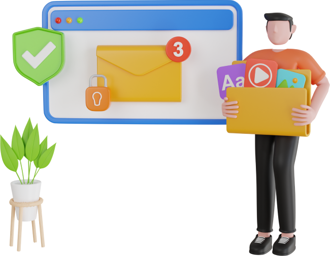 Hosted email service